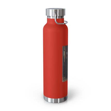 Arnolfini Portrait by Jan Van Eyck Copper Vacuum Insulated Bottle, 22oz
