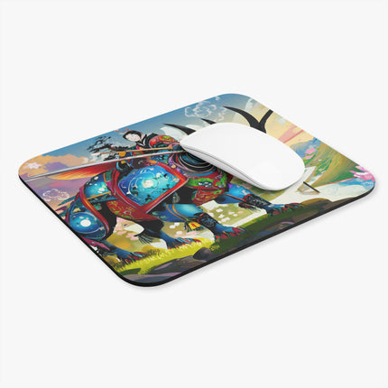 Bio-Mech Beast Mouse Pad, Rectangle