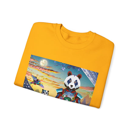 Cyber Punk Robots Unisex Heavy Blend™ Crewneck Sweatshirt