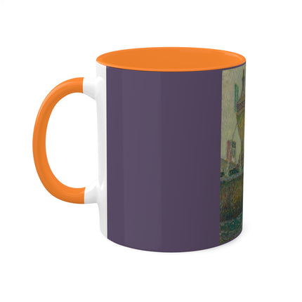La Fontaine, Saint-Paul De Vence by Henri Le Sidaner Colorful Mug