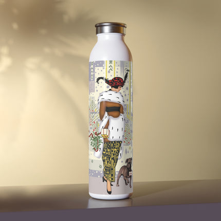 Wrapped in Elegance Slim Water Bottle