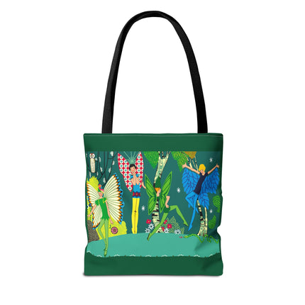Enchanting Fairies of A Midsummer Night's Dream Tote Bag (AOP)