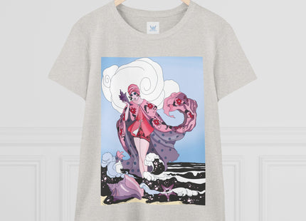 Goddess of the Swirling Sea Midweight Cotton Tee