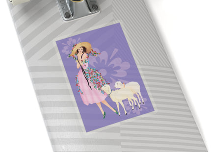 Easter Elegance Kiss-Cut Stickers (4 Sizes)