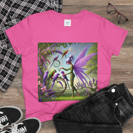 Lavender-Winged Fairy Cotton Tee