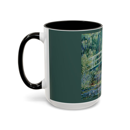 Water Lilies and Japanese Bridge by Claude Monet Colorful Mugs (11oz, 15oz)