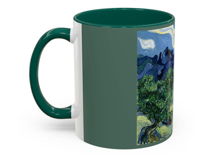 Olive Trees by Vincent Van Gogh Colorful Mugs (11oz, 15oz)