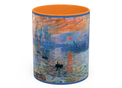 Sunrise by Claude Monet Colorful Mugs (11oz, 15oz)