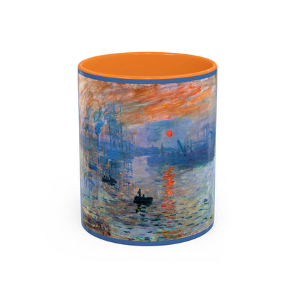 Sunrise by Claude Monet Colorful Mugs (11oz, 15oz)