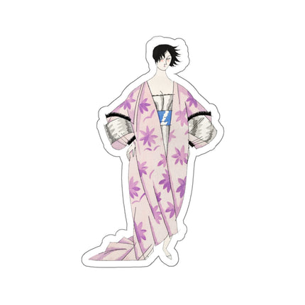 Hesitation–Déshabillé (Hesitation) by Charles Martin Kiss-Cut Stickers (4 Sizes)