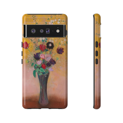 Vase of Flowers by Odilon Redon Phone Cases