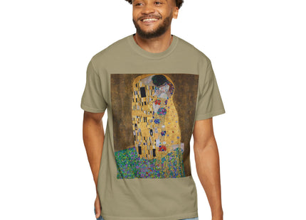 The Kiss by Gustav Klimt Unisex Garment-Dyed T-shirt