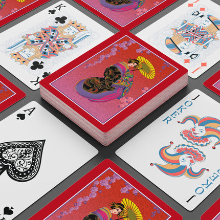 Enchanting Geisha Playing Cards