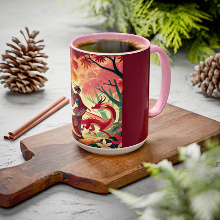 The Dragon Fairy’s Dance Colorful Mugs (11oz, 15oz)