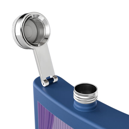 Golden Robe Flask – Elegant Drama & Timeless Sophistication