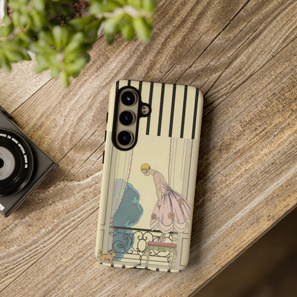 Falbalas et fanfreluches, La Souris by George Barbier Phone Cases