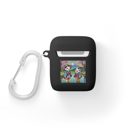 Rainy Day Ducks AirPods Case Cover