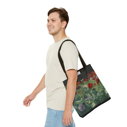 Poppies (A Study of Poppies for Carnation, Lily, Lily, Rose) by John Singer Sargent Tote Bag (AOP)