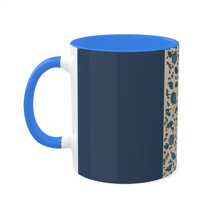 Examples of Chinese Ornament, Pl.18 by Owen Jones Colorful Mugs, 11oz