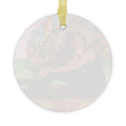 Siren Serenade Glass Ornament