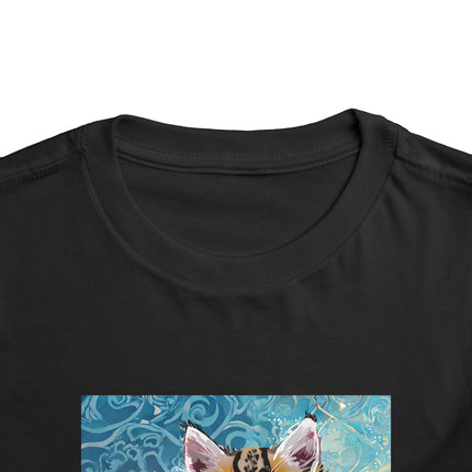 Whiskered Wanderings Toddler Short Sleeve Tee