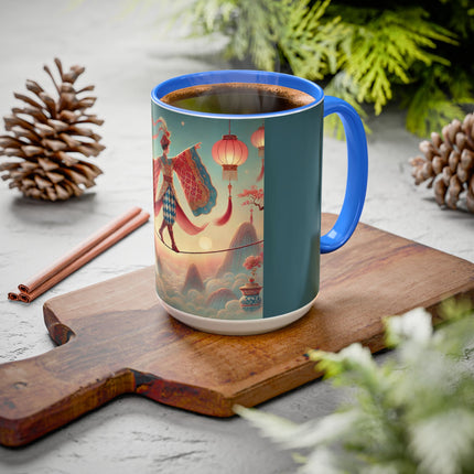 The Lantern Walker Colorful Mugs (11oz, 15oz)