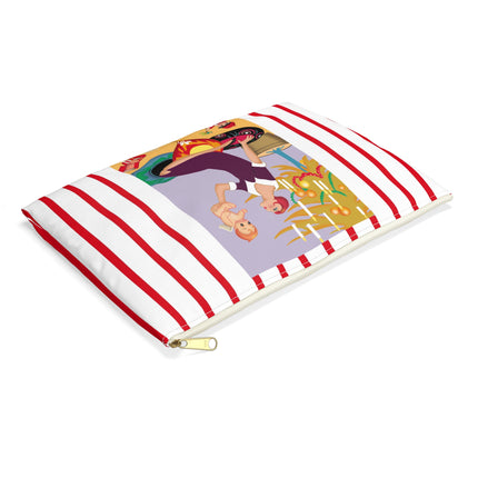 Art Deco Christmas Accessory Pouch