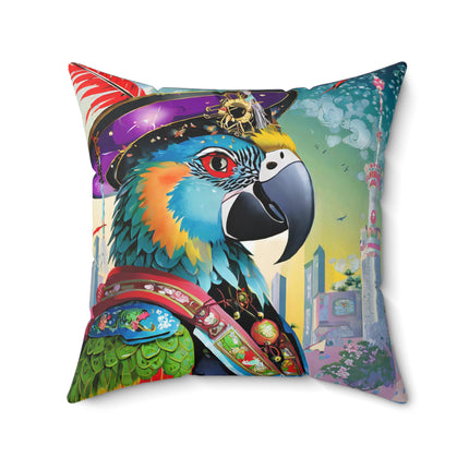 Tech Plumes Spun Polyester Square Pillow