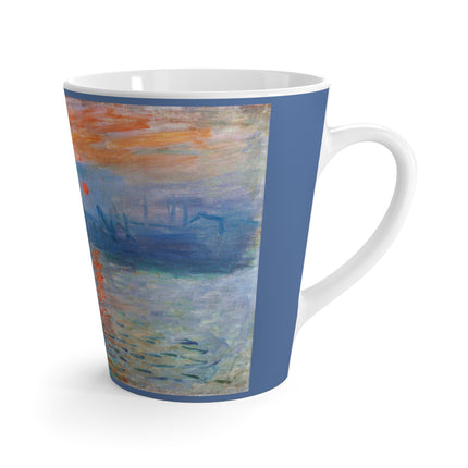 Sunrise by Claude Monet Latte Mug