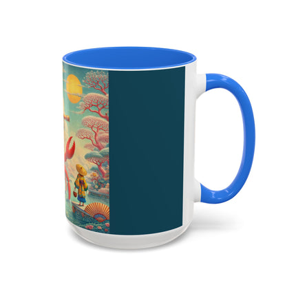 The Celestial Crab Navigator Colorful Mugs (11oz, 15oz)