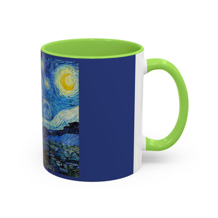 The Starry Night by Vincent Van Gogh Colorful Mugs (11oz, 15oz)