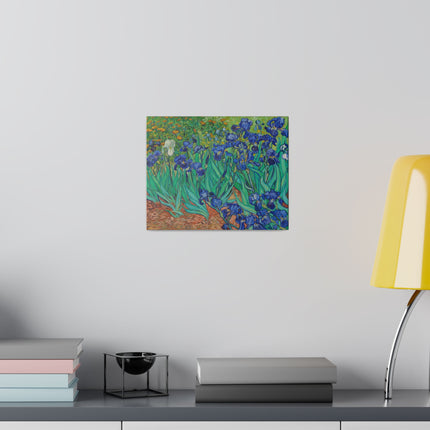 Irises by Vincent Van Gogh Matte Canvas, Stretched, 0.75"