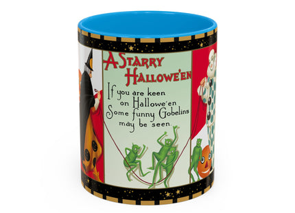 A Starry Halloween Colorful Mugs (11oz, 15oz)