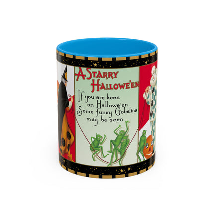 A Starry Halloween Colorful Mugs (11oz, 15oz)
