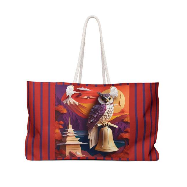 Owl's Evening Vigil Weekender Bag