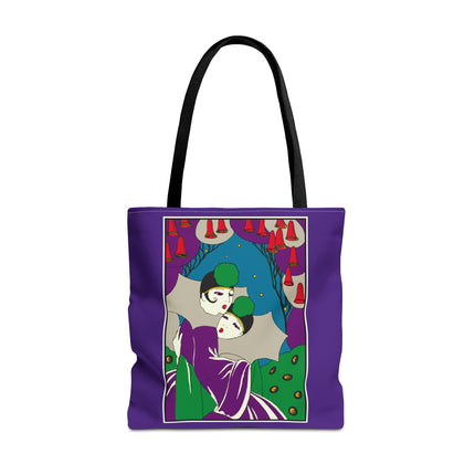 Two Pierrots Tote Bag (AOP)