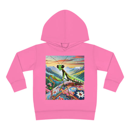 The Joyful Mantis Toddler Pullover Fleece Hoodie