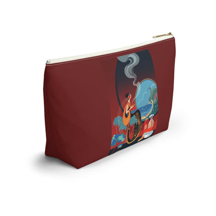 Golden Day Serenade Cosmetic Bag – Elegant Harmony & Sunlit Grace