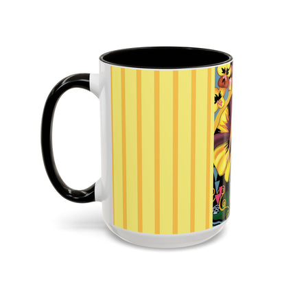 Enchanted Pansy Elegance Colorful Mugs (11oz, 15oz)