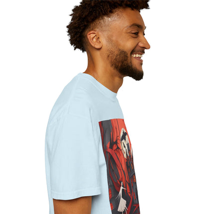 Halloween Night Scene Unisex Garment-Dyed T-shirt