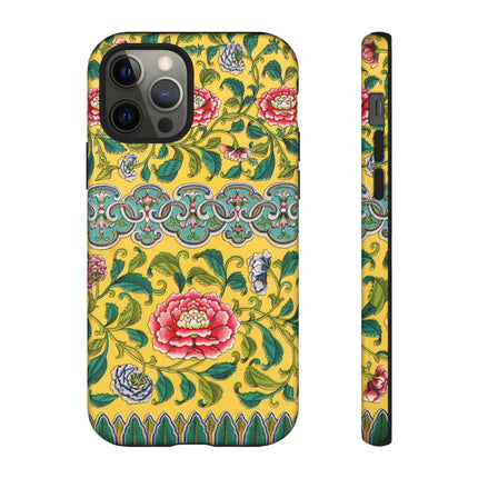 Chinese Floral Illustration by Owen Jones Phone Cases