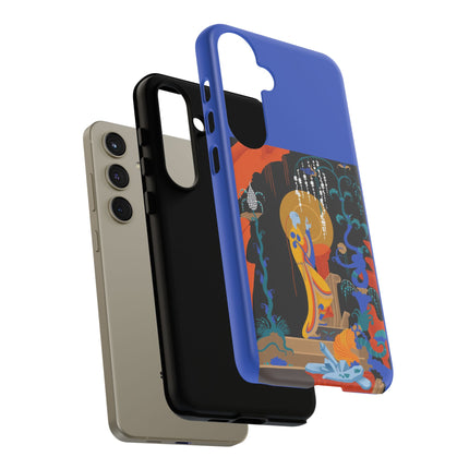 Mystic Oracle Phone Case – Sacred Glow & Eternal Grace