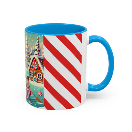 Nutcracker Candy-Striped Adventure Colorful Mugs (11oz, 15oz)