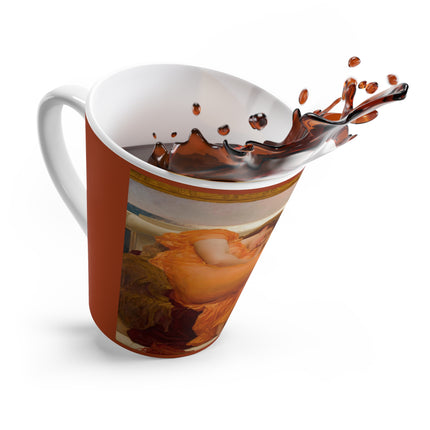 Flaming June by Frederic Leighton Latte Mug