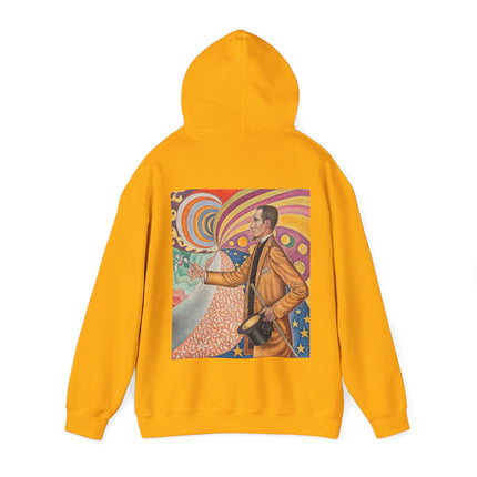 Portrait of Felix Feneon by Paul Signac Heavy Blend™ Hooded Sweatshirt