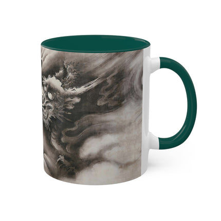 Japanese dragon by Yamada Dōa Colorful Mugs, 11oz