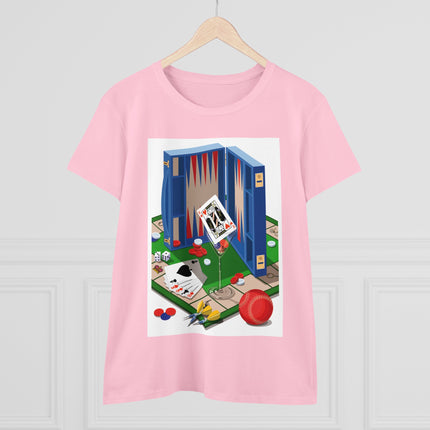 Games Unleashed Women's Midweight Cotton Tee