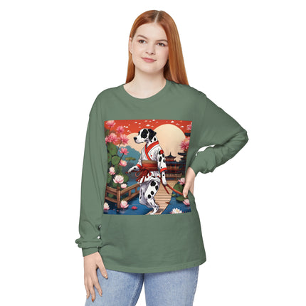 Doberman of the Rising Sun Long Sleeve T-Shirt