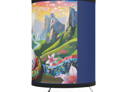Wisdom's Guardian Tripod Lamp