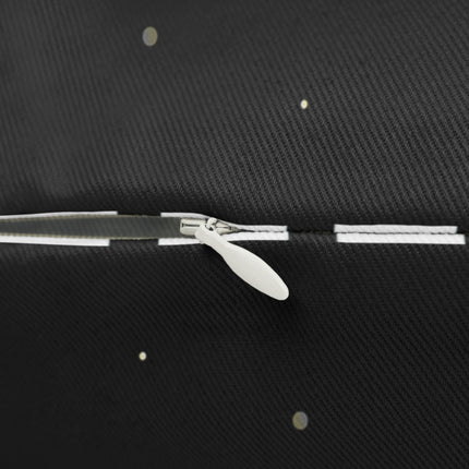 A Witch’s Moonlit Flight Spun Polyester Lumbar Pillow